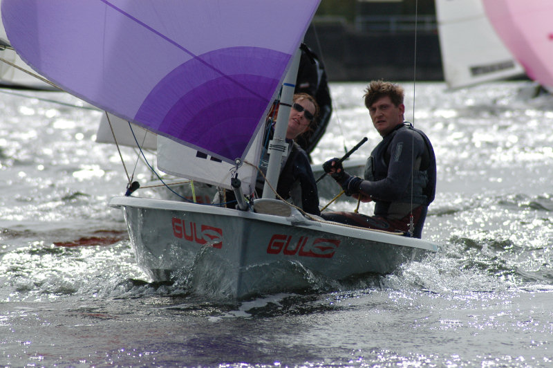 Action from the Wembley RS200 open photo copyright Chris Oneill taken at Wembley Sailing Club and featuring the RS200 class