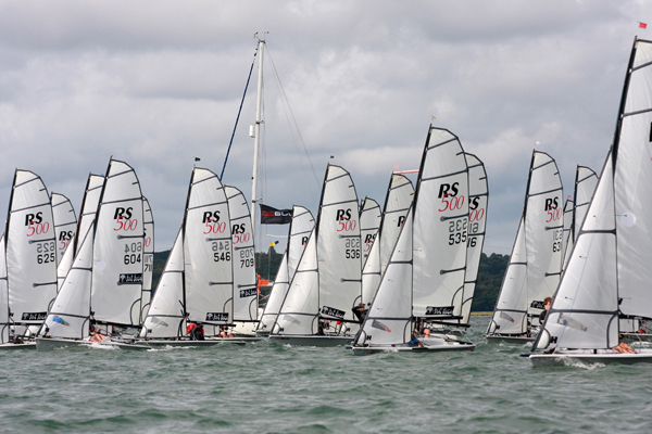37 boats for the RS500 nationals at Netley photo copyright Heather Davies / www.fotoboat.com taken at Netley Sailing Club and featuring the RS500 class