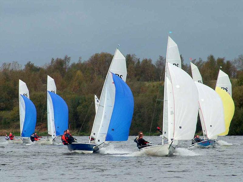 Guy Fawkes Pursuit Race photo copyright Paul Allen taken at Leigh & Lowton Sailing Club and featuring the RS400 class