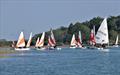 Close Racing in the Tera fleet during the the Isle of Wight Youth and Junior Championships at Yarmouth © Jenny Nicholls