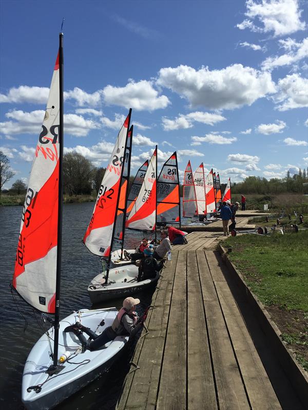 RS Teras at Desborough photo copyright Lucy Jameson taken at Desborough Sailing Club and featuring the RS Tera class