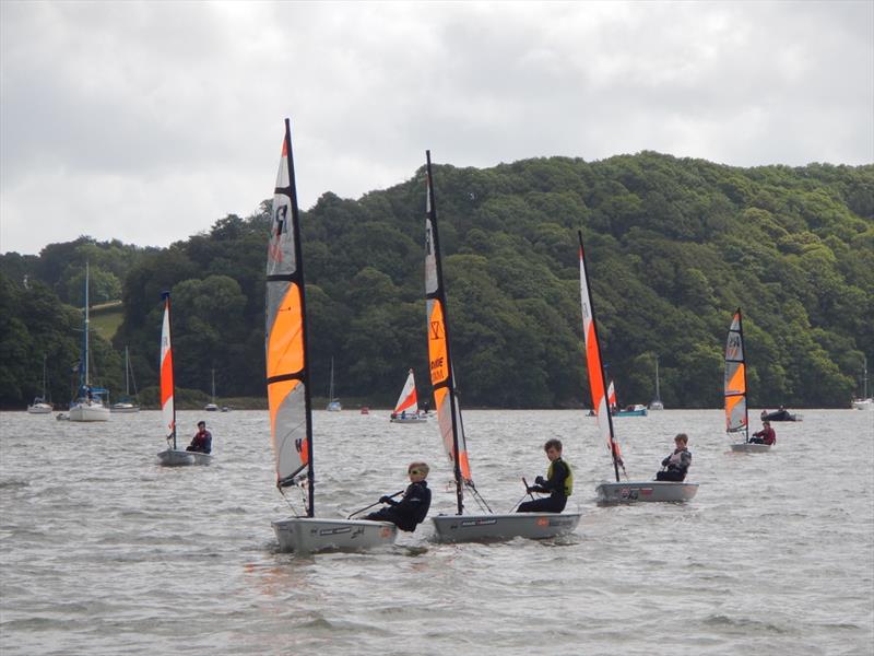 Junior open on the River Dart at Stoke Gabriel Boating Association - photo © Nicholas James