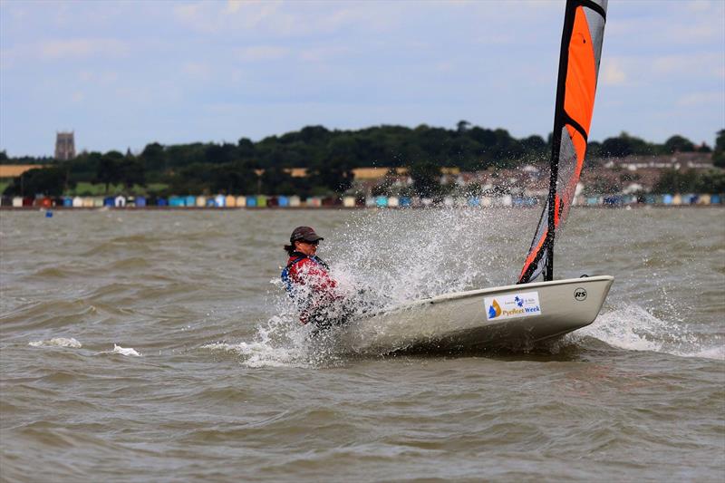 Pyefleet Week 2016 day 4 photo copyright Tim Bees taken at Brightlingsea Sailing Club and featuring the RS Tera class