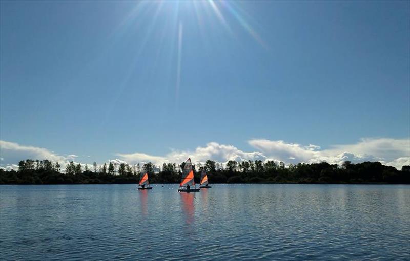 RS Teras at Great Moor photo copyright Lucas Shrimpton taken at Great Moor Sailing Club and featuring the RS Tera class