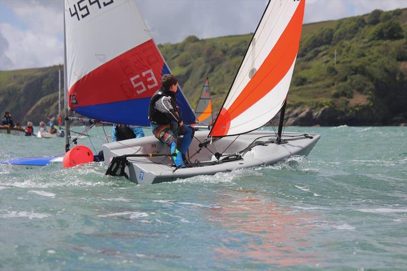 Max during the Optimum Time, RS Sailing Store Regatta on the final South West Youth Sailing Academy weekend photo copyright Nicholas James taken at Royal Dart Yacht Club and featuring the RS Tera class