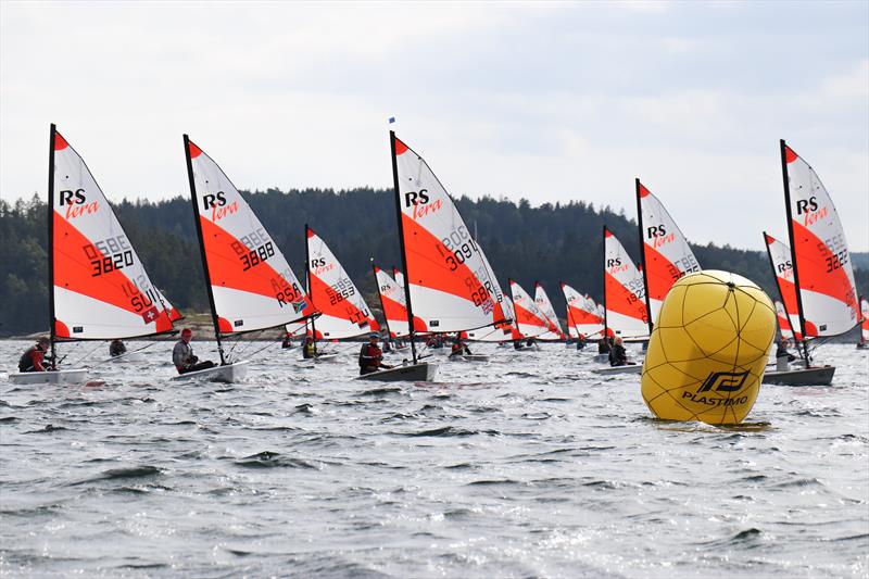 RS Tera World Challenge Trophy in Sweden day 1 photo copyright Lee Timothy / RS Sailing taken at Ljungskile Segelsällskap and featuring the RS Tera class