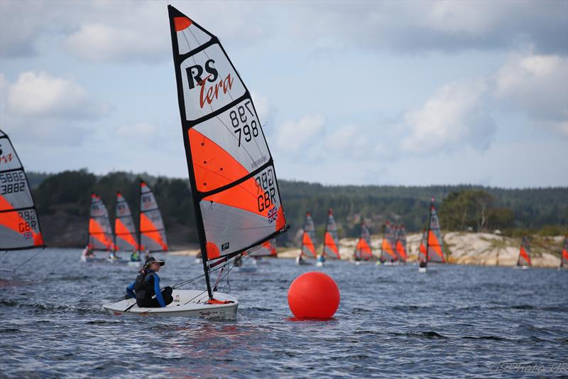 RS Tera World Challenge Trophy in Sweden day 3 photo copyright Giles Smith taken at Ljungskile Segelsällskap and featuring the RS Tera class
