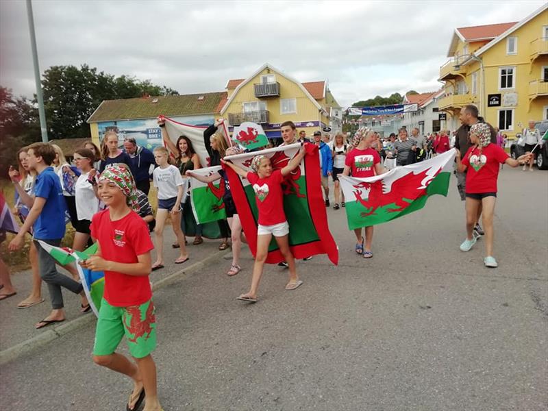 Opening Ceremony at the RS Tera World Challenge Trophy in Sweden photo copyright Alan Knock & Jo Powell taken at Ljungskile Segelsällskap and featuring the RS Tera class