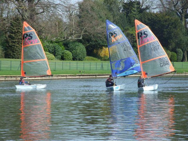 RS Teras at Desborough photo copyright Paul Handley taken at Desborough Sailing Club and featuring the RS Tera class