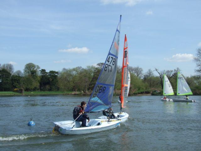 RS Teras at Desborough photo copyright Paul Handley taken at Desborough Sailing Club and featuring the RS Tera class