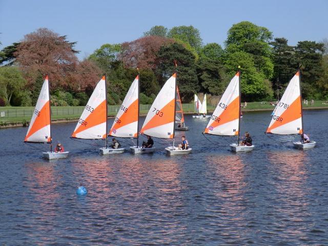 Summer comes early for the first Tera open of the season at Desborough photo copyright Paul Handley taken at Desborough Sailing Club and featuring the RS Tera class