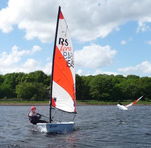 Teras at Bartley photo copyright Leslie Beaumont taken at Bartley Sailing Club and featuring the RS Tera class