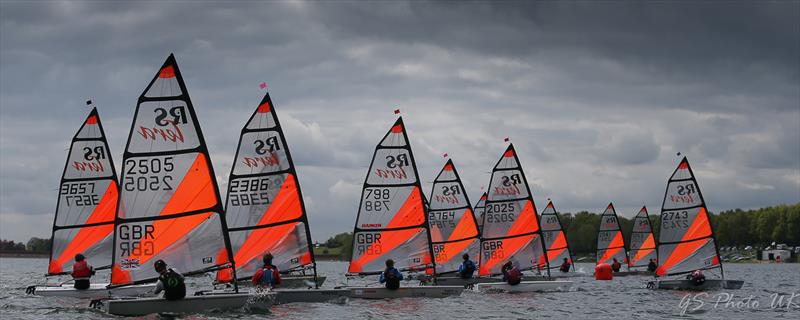 RS Tera Start of Season Championships at Northampton photo copyright Giles Smith taken at Northampton Sailing Club and featuring the RS Tera class