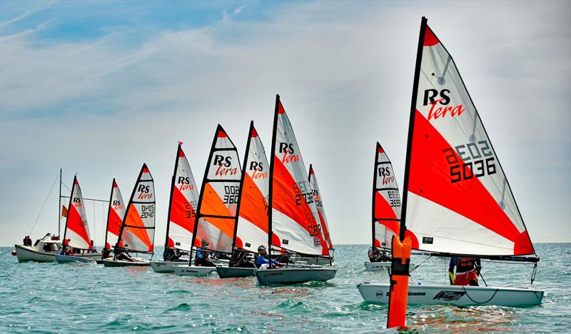 RS Aero and RS Tera open meeting at Felpham photo copyright Chris Hatton taken at Felpham Sailing Club and featuring the RS Tera class