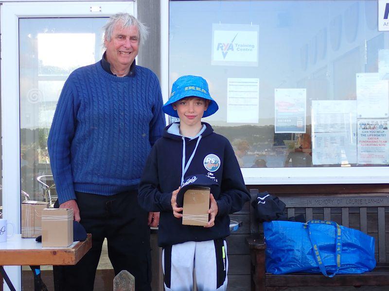 Ollie Wilson wins the Tera Sport fleet - Topper and RS Tera open meeting at Starcross - photo © Helen Scott