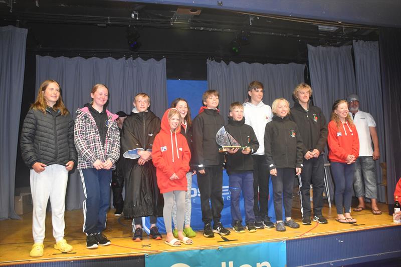 Team trophy-winners - Port Dinorwic SC - in the Rooster UK RS Tera Nationals photo copyright John Edwards taken at Dale Yacht Club and featuring the RS Tera class