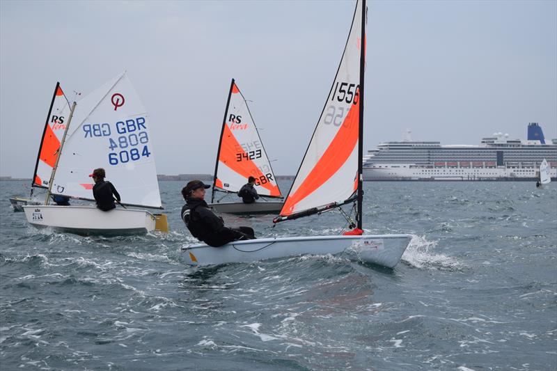 Starcross Yacht Club sailors at the Regional Junior Championship - photo © RYA