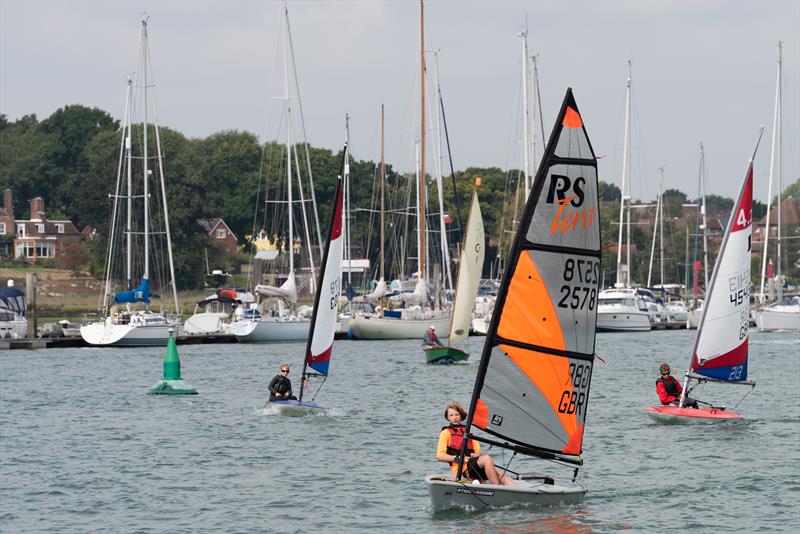 Swanwick, Warsash and Bursledon Regatta 2022 photo copyright David Luetchford taken at Warsash Sailing Club and featuring the RS Tera class