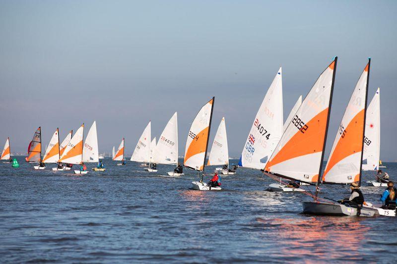 Isle of Wight Youth Championships 2022 at Brading Haven photo copyright Ben Wood taken at Brading Haven Yacht Club and featuring the RS Tera class