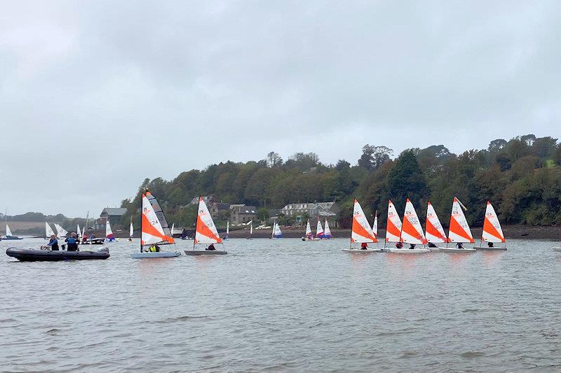 SWYSA Winter Race Coaching at Saltash photo copyright Peter Solly taken at Saltash Sailing Club and featuring the RS Tera class