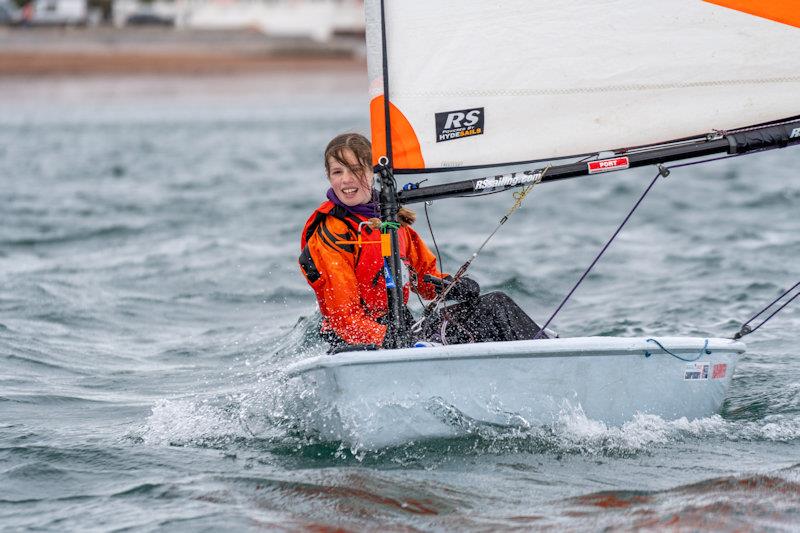 RS Tera South West Squad Winter Training at Paignton concludes with strong winds - photo © Tom Wild