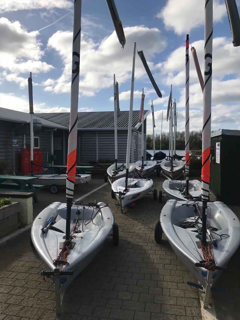 RS Teras ready to sail at Whitefriars photo copyright Richard Trevithick taken at Whitefriars Sailing Club and featuring the RS Tera class