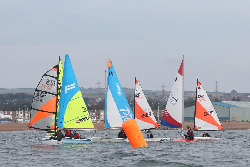 West Sussex Schools & Youth Sailing Association Regatta photo copyright Warwick Baker / www.warwickpics.com taken at Shoreham Sailing Club and featuring the RS Tera class