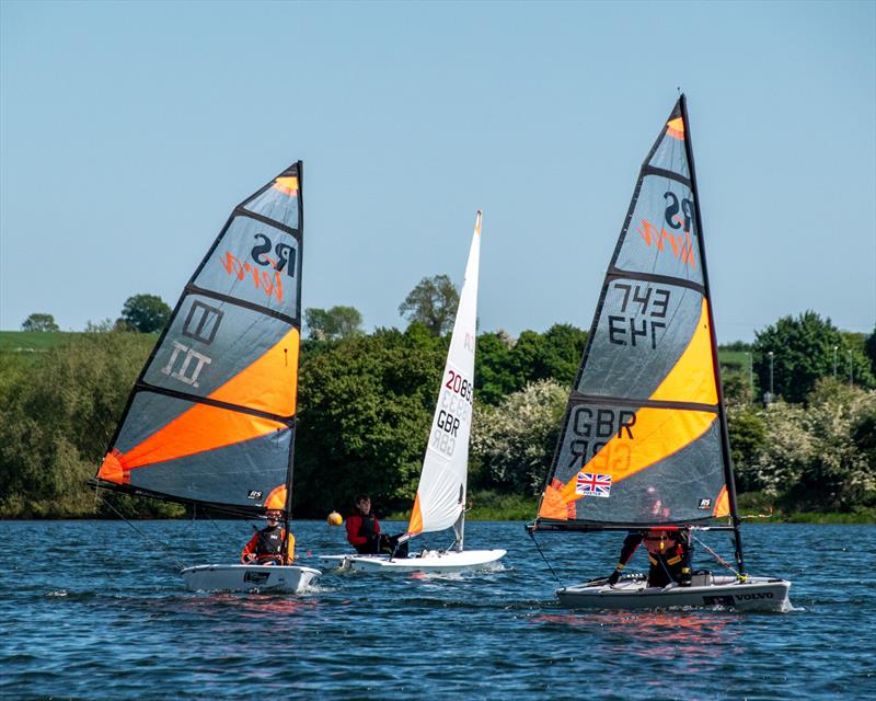 P&B Northamptonshire Youth Series at Middle Nene photo copyright David Livingstone taken at Middle Nene Sailing Club and featuring the RS Tera class