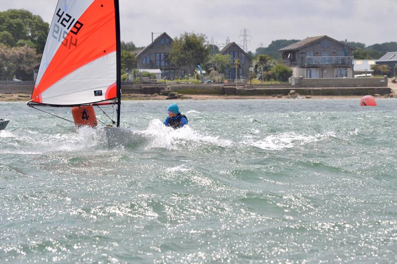 RS Tera Open at Gurnard Sailing Club photo copyright Jenny Preston taken at Gurnard Sailing Club and featuring the RS Tera class