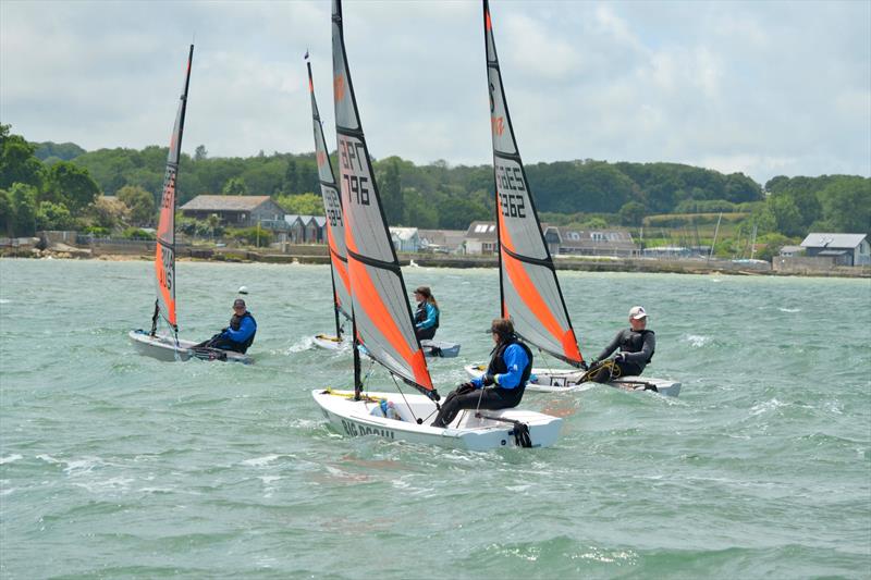 RS Tera Open at Gurnard Sailing Club photo copyright Jenny Preston taken at Gurnard Sailing Club and featuring the RS Tera class