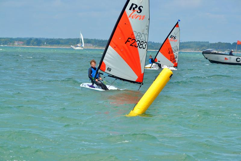 RS Tera Open at Gurnard Sailing Club photo copyright Jenny Preston taken at Gurnard Sailing Club and featuring the RS Tera class