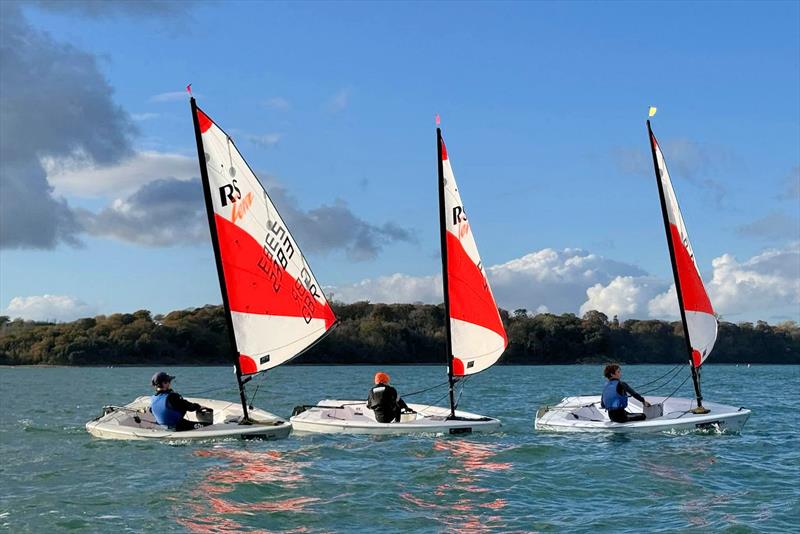IW Youth and Junior Dinghy Championships Series finale at Brading Haven photo copyright Richard Douglas taken at Brading Haven Yacht Club and featuring the RS Tera class