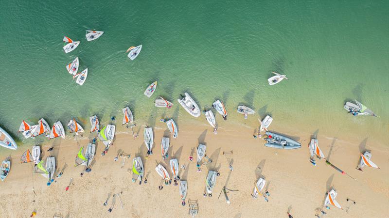 RS Games - RS Tera and RS Fevas on beach - photo © RS Sailing