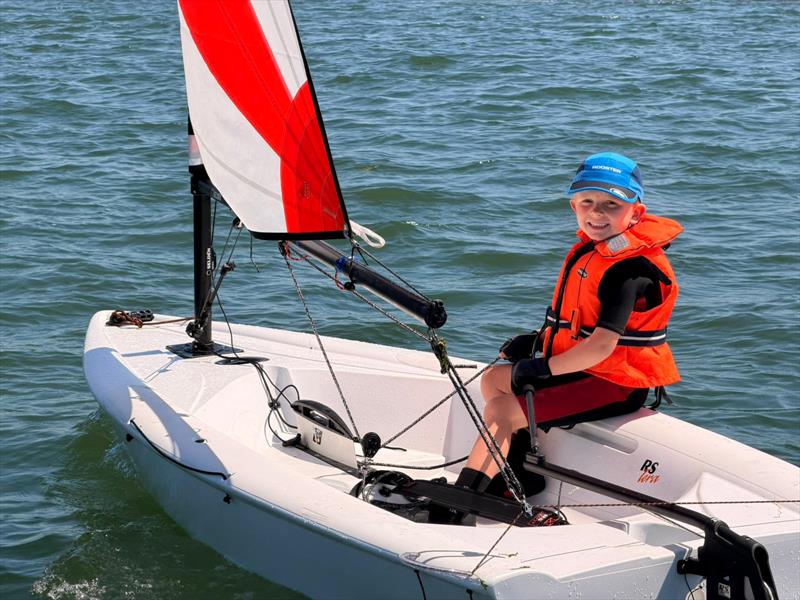RS Teras join Itchenor's Junior Fleets photo copyright Jake Elsbury taken at Itchenor Sailing Club and featuring the RS Tera class