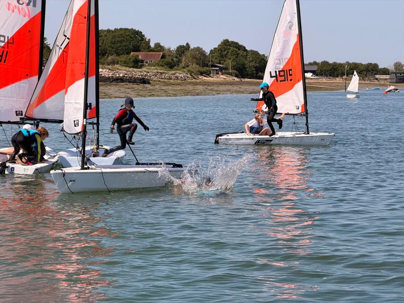 RS Teras join Itchenor's Junior Fleets photo copyright Jake Elsbury taken at Itchenor Sailing Club and featuring the RS Tera class