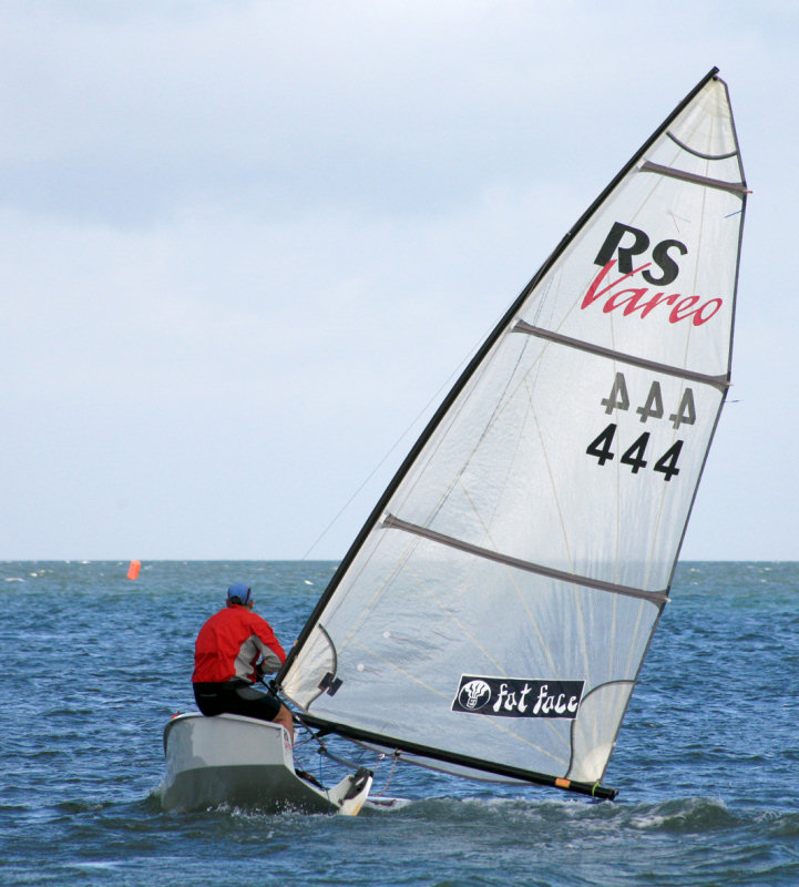 Asymmetric winner Andy Temple at the Thanet Regatta 2007 photo copyright Don Gray taken at Margate Yacht Club and featuring the RS Vareo class