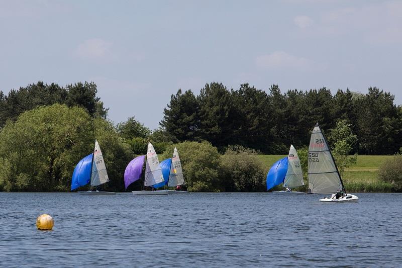 Close at the front during the RS Vareo Inlands at the Illuminis Asymmetric Regatta photo copyright Kate Everall Photography taken at Milton Keynes Sailing Club and featuring the RS Vareo class