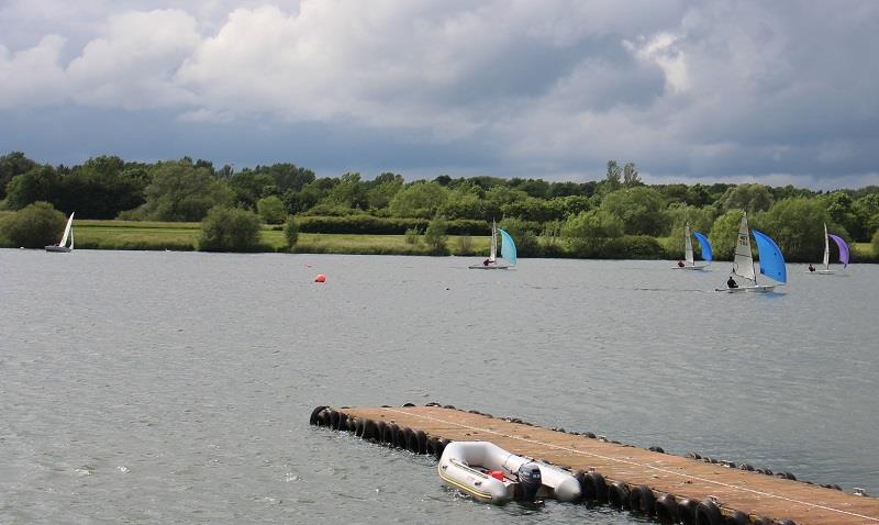 Downwind - RS Vareo Illuminis Inland Championship 2019 - photo © Milton Keynes Sailing Club