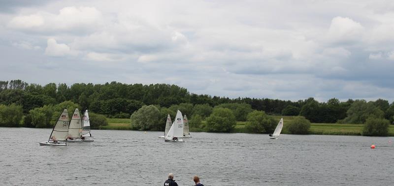 Start - RS Vareo Illuminis Inland Championship 2019 photo copyright Milton Keynes Sailing Club taken at Milton Keynes Sailing Club and featuring the RS Vareo class