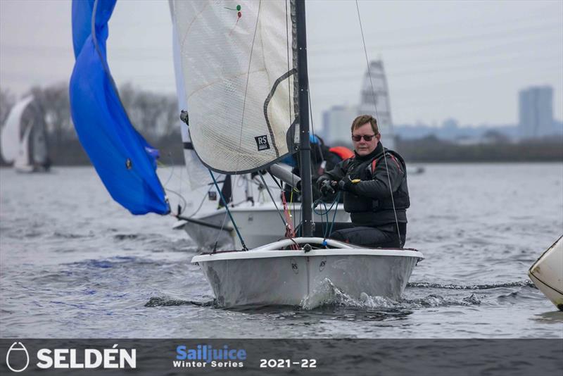Luke Fisher finishes 2nd in the King George Gallop photo copyright Tim Olin / www.olinphoto.co.uk taken at King George Sailing Club and featuring the RS Vareo class