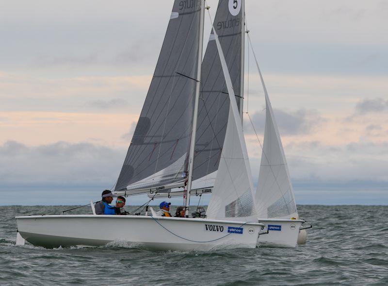 RS Venture at the Para Sailing World Championship on day 2 photo copyright RS Sailing taken at Sheboygan Yacht Club and featuring the RS Venture class