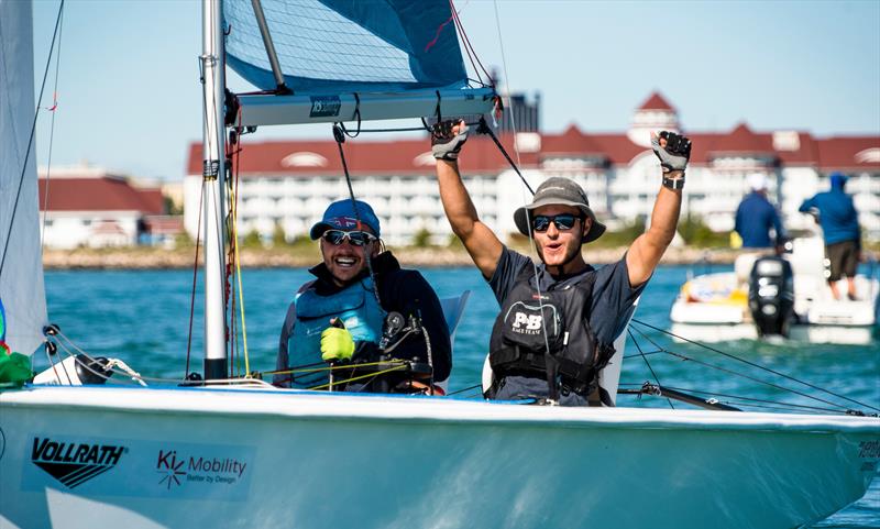 Will Street and Jonathan Currell (GBR) winners of the RS Venture Gold Medal - Final Day - Para Sailing World Championship, Sheboygan, Wisconsin, USA photo copyright Cate Brown taken at  and featuring the RS Venture class