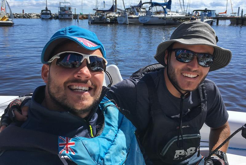 Will Street and Jonathan Currell (GBR) win the RS Venture Gold Medal at the Para Sailing World Championship photo copyright RS Sailing taken at Sheboygan Yacht Club and featuring the RS Venture class