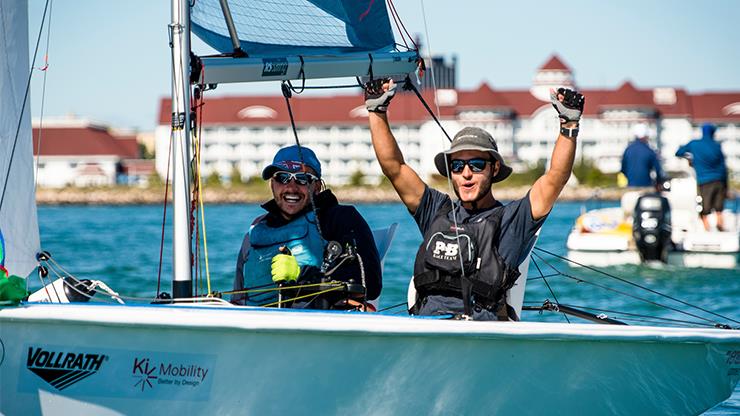 Street and Currell Para World Champs photo copyright Cate Brown / World Sailing taken at Sheboygan Yacht Club and featuring the RS Venture class