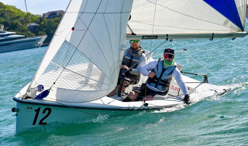 Event creator, Luke Spink and Team Blueprint photo copyright Ed Gifford taken at Royal Ocean Racing Club and featuring the RS Venture class