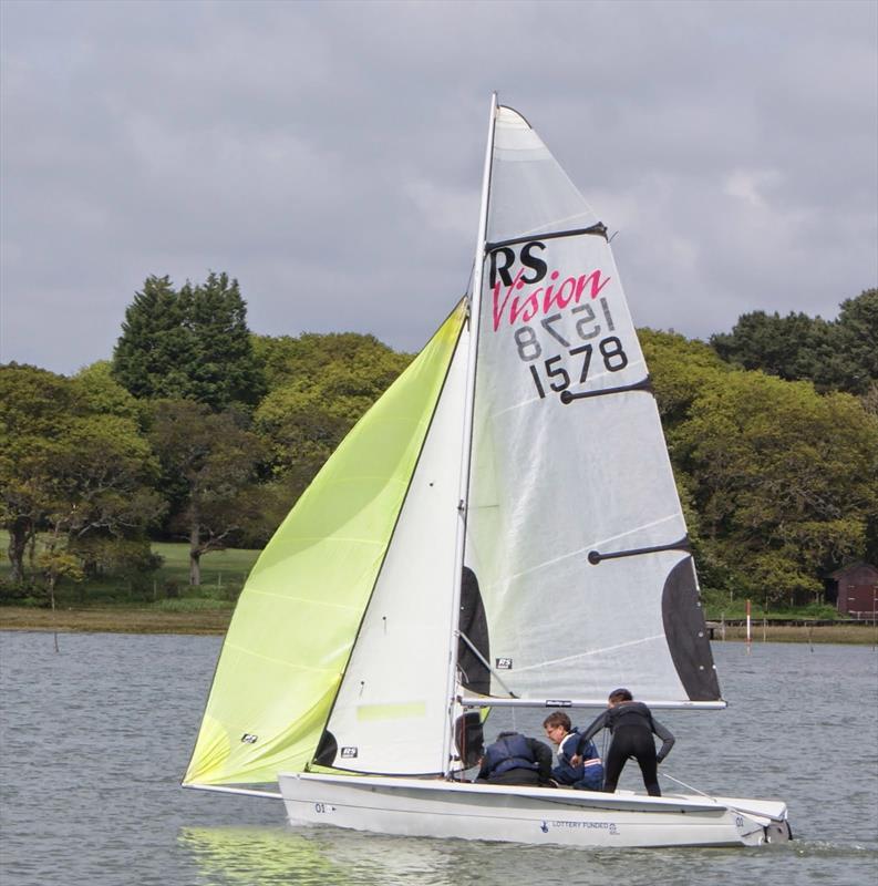 RYA Push the Boat Out event at Lymington Town SC photo copyright LTSC taken at Lymington Town Sailing Club and featuring the RS Vision class