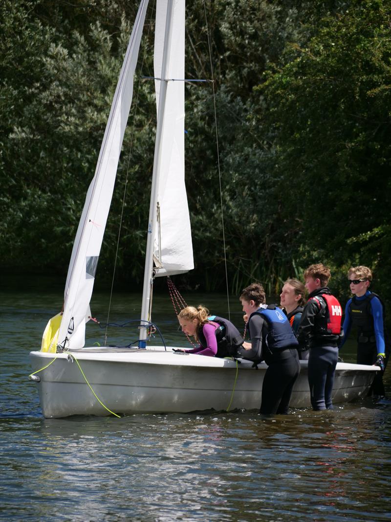 Emberton Park Sailing Club 70th anniversary celebrations photo copyright EPSC taken at Emberton Park Sailing Club and featuring the RS Vision class