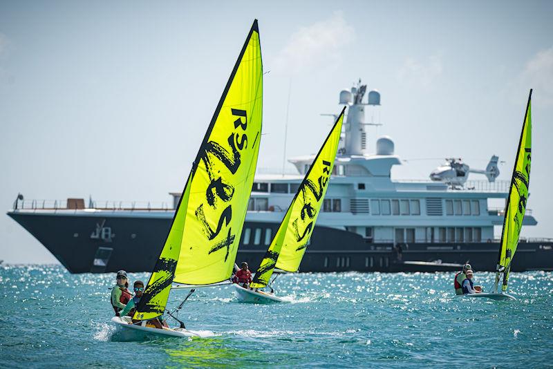 Junior sailors from the Sint Maarten Yacht Club were invited to race in a specially-designed event for developing the next generation of racers at the St. Maarten Heineken Regatta - photo © Laurens Morel / www.saltycolours.com