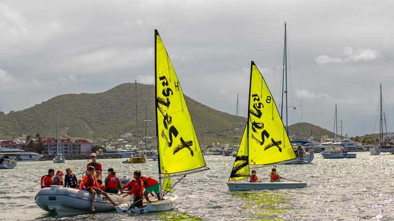 Sint Maarten Yacht Club presents the Next Generation teams to compete in the 2024 St. Maarten Regatta photo copyright Digital Island taken at Sint Maarten Yacht Club and featuring the RS Zest class