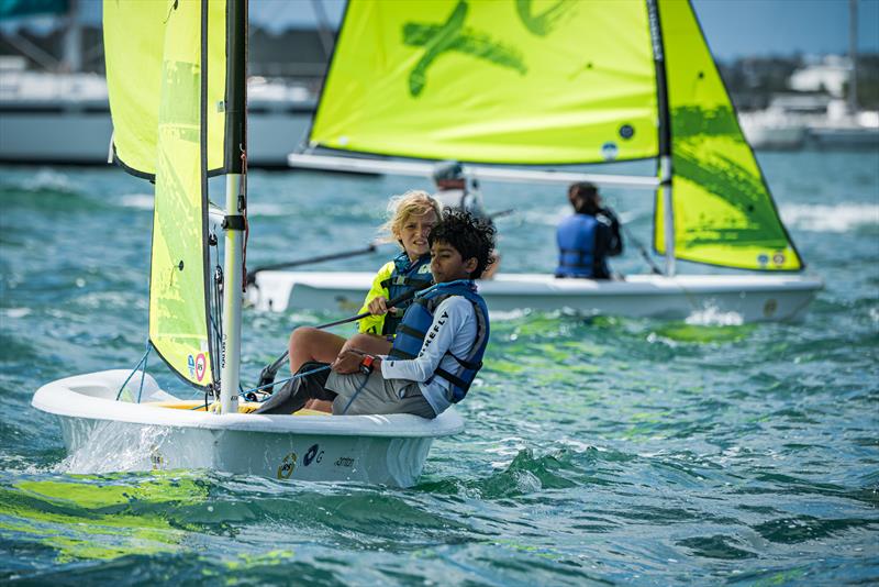Next Generation racing took place Saturday and Sunday, March 7-8, giving junior sailors from the Sint Maarten Yacht Club an opportunity to participate in the 6th St. Maarten Heineken Regatta - photo © Laurens Morel